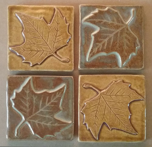 New Tile Design: A Sycamore Leaf