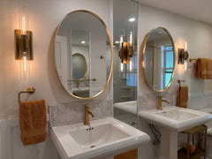 Two Pacific Northwest Bathrooms