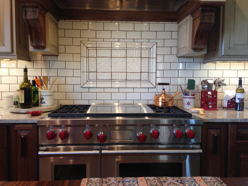 Birds on a Branch Backsplash