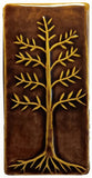 Cypress 4"x8" Ceramic Handmade Tile - Amber Brown