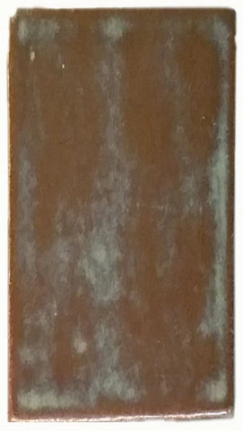 1"x2" Ceramic Handmade Field Tile - autumn glaze