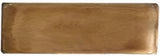 2"x6" Ceramic Handmade Field Tile - honey glaze