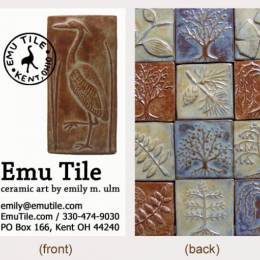 art tile business cards