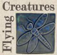 Flying Creature Handmade Art Tiles Flying Creature Handmade Art Tiles