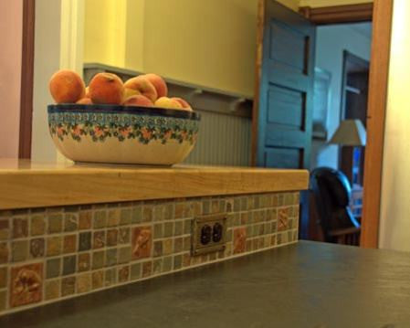Customer Installation Photos: Art Tiles in the Kitchen