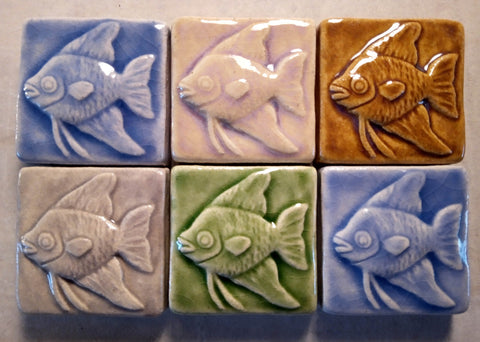 Angelfish Tile Pattern Angelfish 2