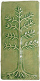 Cypress 4"x8" Ceramic Handmade Tile - Spearmint Glaze