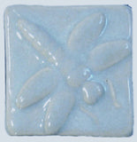 Dragonfly 2"x2" Ceramic Handmade Tile - Celadon Glaze